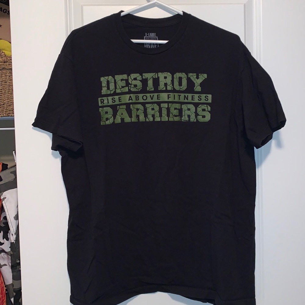 Rise Above Fitness T Shirt